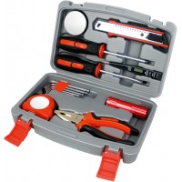 Набор инструментов Stinger, 13 инструментов, в пластиковом кейсе, 245х55x160 мм, серый Набор инструментов Stinger, 13 инструментов, в пластиковом кейсе, 245х55x160 мм, серый