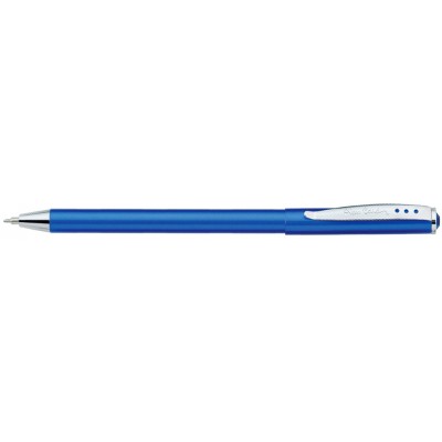 Ручка шариковая Pierre Cardin ACTUEL. Цвет - синий металлик. Упаковка Р-1