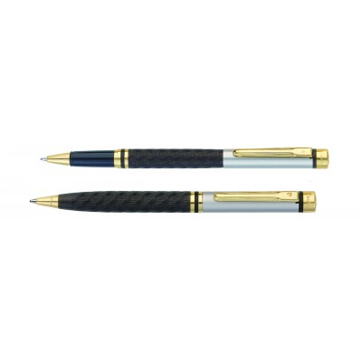 Набор Pierre Cardin PEN&PEN: ручка шариковая + роллер. Цвет - черный. Упаковка Е.