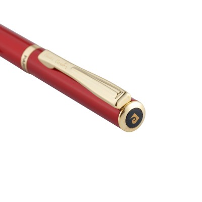 Ручка шариковая Pierre Cardin ECO, цвет  - красный металлик. Упаковка Е.