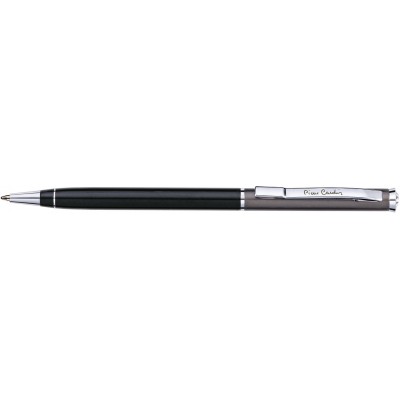 Ручка шариковая Pierre Cardin GAMME. Цвет - черный и бронзовый. Упаковка Е или E-1