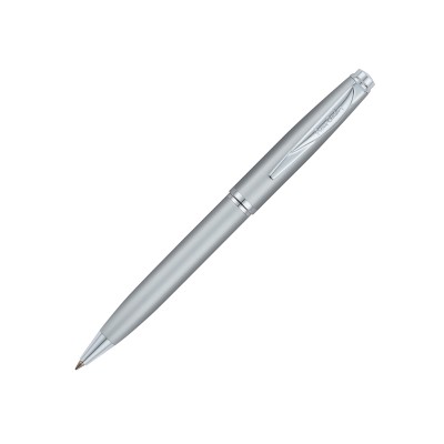Ручка шариковая Pierre Cardin GAMME Classic. Цвет - серебристый матовый. Упаковка Е.