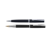 Набор Pierre Cardin PEN&PEN: ручка шариковая + роллер. Цвет - черный матовый. Упаковка Е. Набор Pierre Cardin PEN&PEN: ручка шариковая + роллер. Цвет - черный матовый. Упаковка Е.