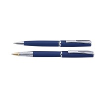 Набор Pierre Cardin PEN&PEN: ручка шариковая + роллер. Цвет - синий матовый. Упаковка Е. Набор Pierre Cardin PEN&PEN: ручка шариковая + роллер. Цвет - синий матовый. Упаковка Е.
