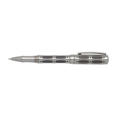 Ручка -роллер Pierre Cardin THE ONE. Цвет - пушечная сталь и черный. Упаковка L