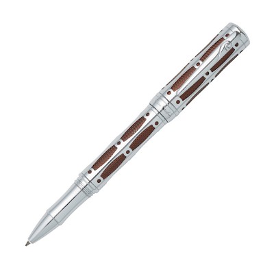Ручка -роллер Pierre Cardin THE ONE. Цвет - серебристый и красный. Упаковка L