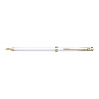 Ручка шариковая Pierre Cardin SLIM. Цвет - белый. Упаковка Е Ручка шариковая Pierre Cardin SLIM. Цвет - белый. Упаковка Е