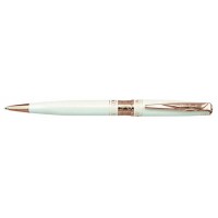 Ручка шариковая Pierre Cardin SECRET. Цвет - белый с орнаментом. Упаковка L. Ручка шариковая Pierre Cardin SECRET. Цвет - белый с орнаментом. Упаковка L.