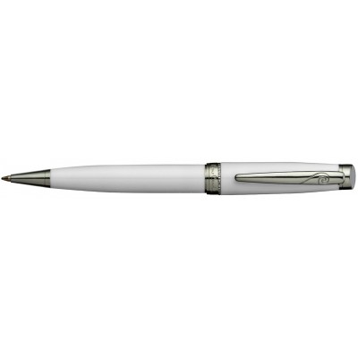 Ручка шариковая Pierre Cardin, LUXOR. Цвет - белый. Упаковка В.