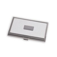 Визитница Pierre Cardin. Корпус - металл, иск. кожа. Размер 9,3 х 6,0 х 0,8 см. Цвет - белый. Визитница Pierre Cardin. Корпус - металл, иск. кожа. Размер 9,3 х 6,0 х 0,8 см. Цвет - белый.