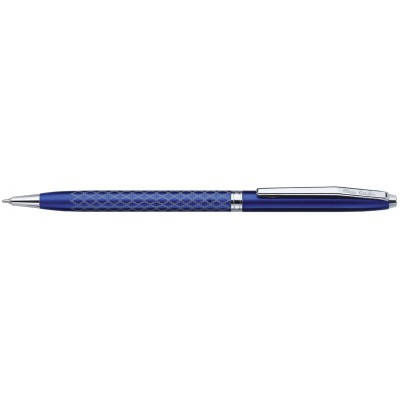 Ручка шариковая Pierre Cardin GAMME. Цвет - синий, печатный рисунок на корпусе. Упаковка Е или E-1