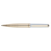 Ручка шариковая Pierre Cardin GOLDEN. Цвет - золотистый и белый. Упаковка B-1 Ручка шариковая Pierre Cardin GOLDEN. Цвет - золотистый и белый. Упаковка B-1