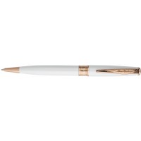 Ручка шариковая Pierre Cardin SECRET Business, цвет - белый. Упаковка B