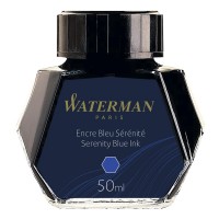 Чернила синие WATERMAN.Флакон 50 мл.