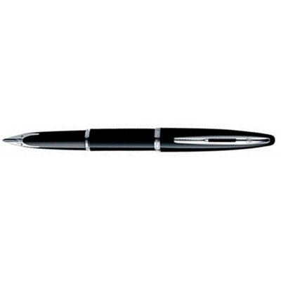 Перьевая ручка Waterman Carene Black Sea ST. Перо -золото 18К. Детали дизайна:посеребрение