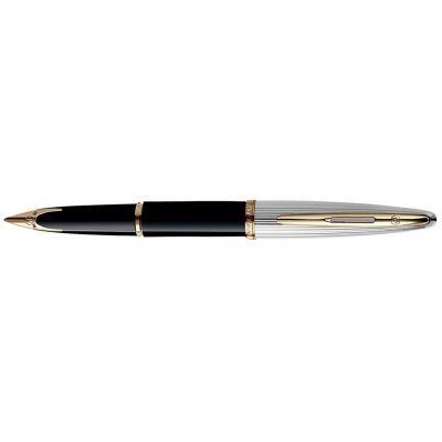 Перьевая ручка Waterman Carene Deluxe Black. Перо - золото 18К.