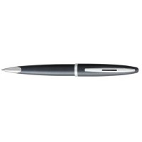 Шариковая ручка Waterman Carene Charcoal Grey ST. Детали дизайна: палладиевое покрытие