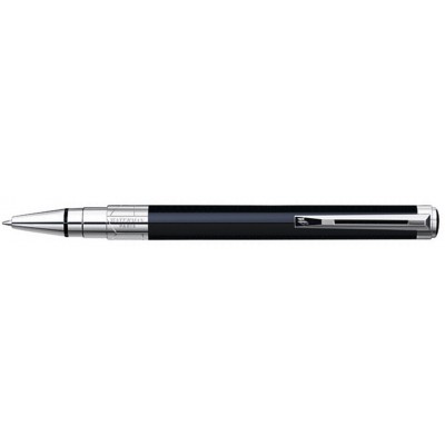 Шариковая ручка Waterman Perspeсtive Black CT. Корпус и колпачок: лакированная латунь.