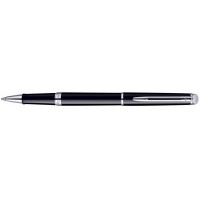 Роллерная ручка Waterman Hemisphere Essential Black CT. Корпус и колпачок - лаковые
