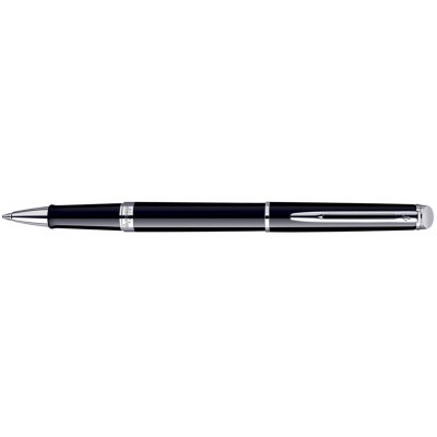 Роллерная ручка Waterman Hemisphere Essential Black CT. Корпус и колпачок - лаковые