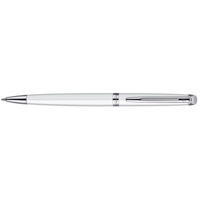 Шариковая ручка Waterman Hemisphere Essential White CT. Корпус и колпачок - лаковые