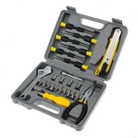 Набор инструментов Stinger, 26 предметов, в пластиковом кейсе, 230x50x180 мм, тёмно-серый Набор инструментов Stinger, 26 предметов, в пластиковом кейсе, 230x50x180 мм, тёмно-серый