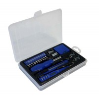 Набор инструментов Stinger, 19 предметов, в пластиковом кейсе, 215x30x130 мм, белый полупрозрачный Набор инструментов Stinger, 19 предметов, в пластиковом кейсе, 215x30x130 мм, белый полупрозрачный