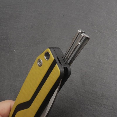 Нож складной SRM Rubik 7228L-GW желтый