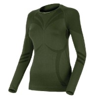 Футболка женская Atala/ дл. рукав/ синтетика/ зеленый/ S-M, Atala6262SM