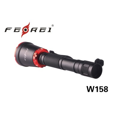 Фонарь для дайвинга Ferei W158, черный