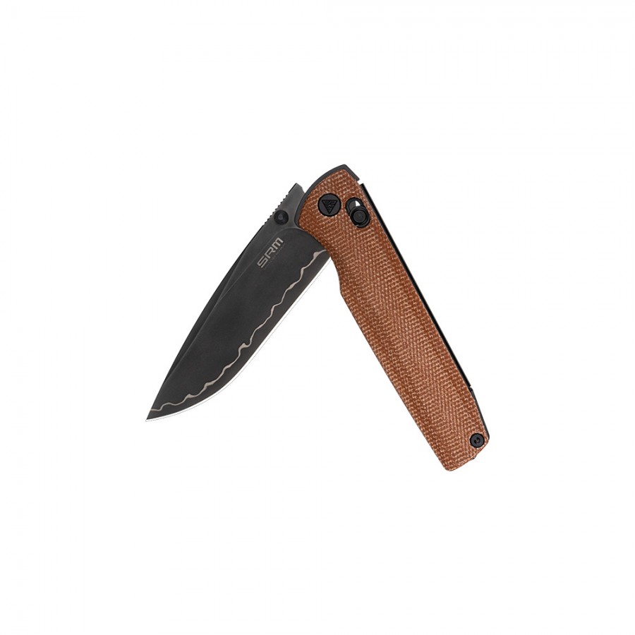 Нож складной SRM Terrier 258L-MN2 коричневый Нож складной SRM Terrier 258L-MN2 коричневый