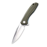 Складной нож CIVIVI Baklash 9Cr18MoV Steel Satin Finished Handle G10 Green Складной нож CIVIVI Baklash 9Cr18MoV Steel Satin Finished Handle G10 Green