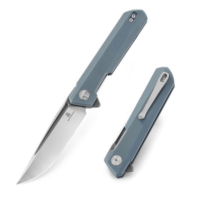 Нож Bestechman Dundee сталь D2, рукоять G10 серая