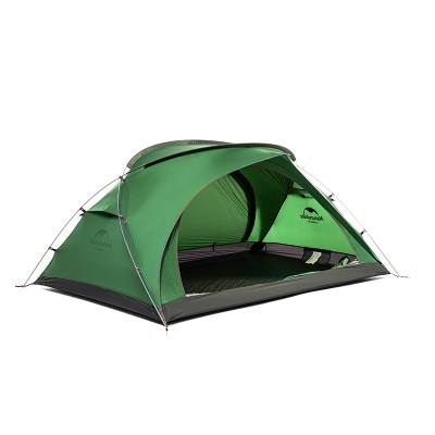 Палатка Naturehike Bear-UL2 NH20ZP108 20D двухместная, зеленая, 6927595747711