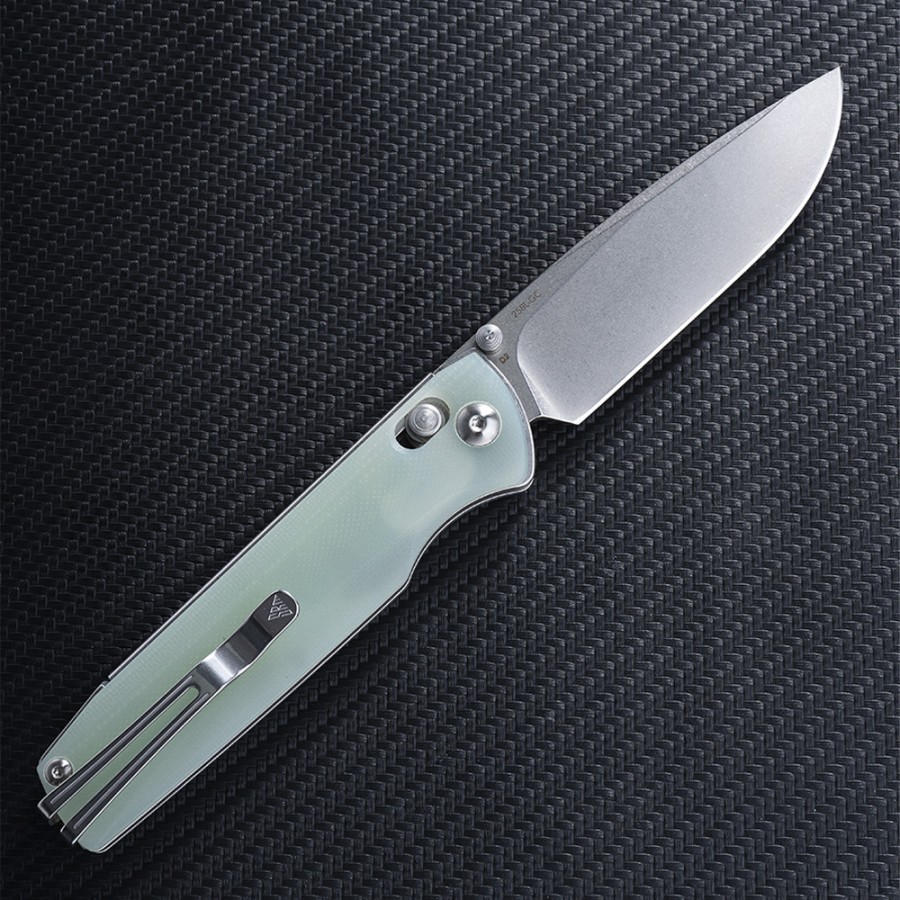 Нож складной SRM Terrier 258L-GC нефритовый