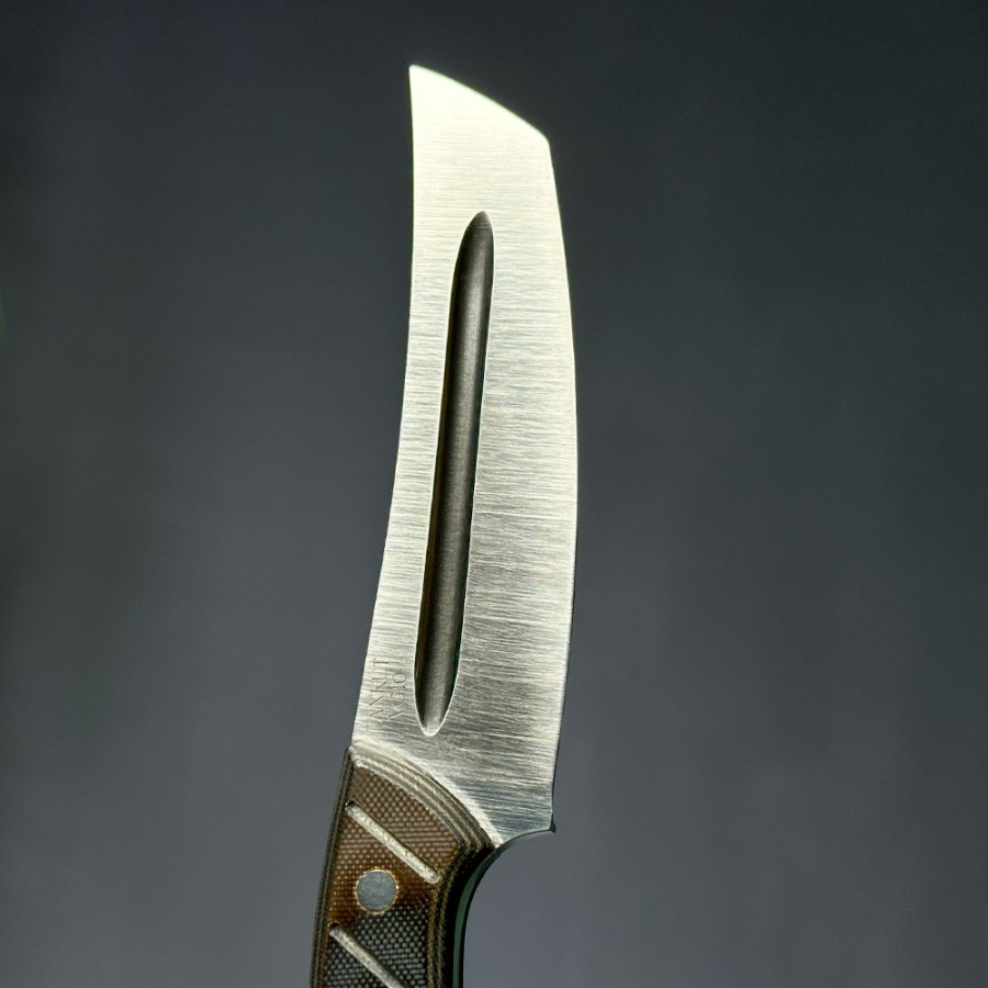 Нож с фиксированным лезвием Vostron Tankut сталь VG10 с ножнами из кайдекса карбон VSTV10-K