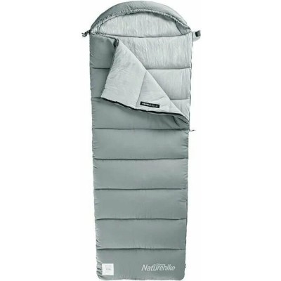 Мешок спальный  Naturehike серия U NH20MSD07, платиново-серый, молния слева, 6927595764381L Мешок спальный  Naturehike серия U NH20MSD07, платиново-серый, молния слева, 6927595764381L