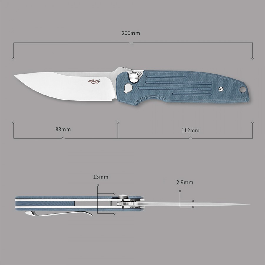 Складной нож Firebird FH926-GY серый