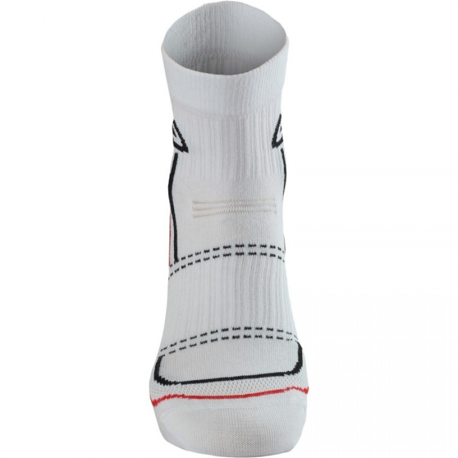 Носки Lasting TRZ 001, cotton+polypropylene, белый, размер M , TRZ001M