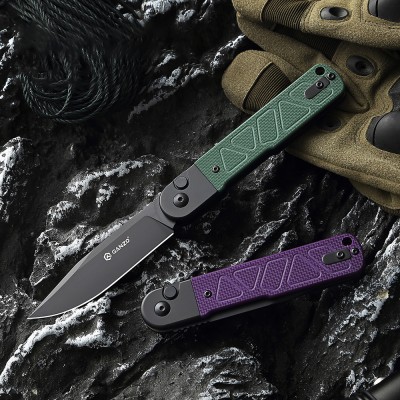 Нож складной Ganzo G767PT-PL фиолетовый