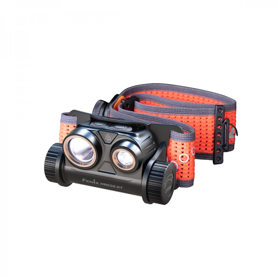 Налобный  фонарь Fenix HM65R-DT Dual LED 1500 Lm Black