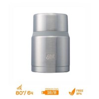 Термос для еды Esbit FJSP, с ложкой, стальной-серый, 0.75 л, FJ750SP-BS