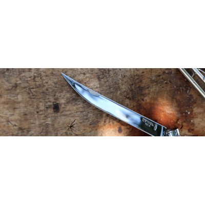 Нож Opinel Slim №10, нержавеющая сталь, рукоять из мозамбикского эбенового дерева, 002016