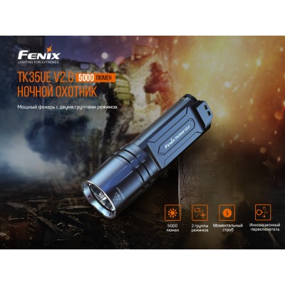 Фонарь Fenix TK35UE V2.0, TK35UEV20