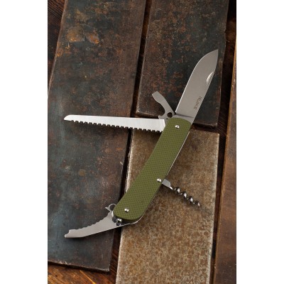 Нож multi-functional Ruike L32-G зеленый