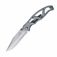 Нож Gerber Essentials Paraframe II, серрейторное лезвие, блистер, 22-48447 Нож Gerber Essentials Paraframe II, серрейторное лезвие, блистер, 22-48447