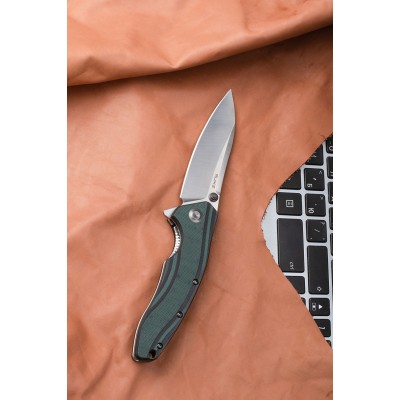 Нож Ruike P841-L черно-зеленый