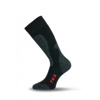 Носки Lasting TKS 834, polypropylene+nylon, темно-зеленый с серой вставкой, размер XL , TKS834XL