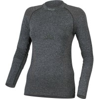 Футболка женская TELA/ дл. рукав/ cинтетика / черная/ S-M, TELA8990SM Футболка женская TELA/ дл. рукав/ cинтетика / черная/ S-M, TELA8990SM