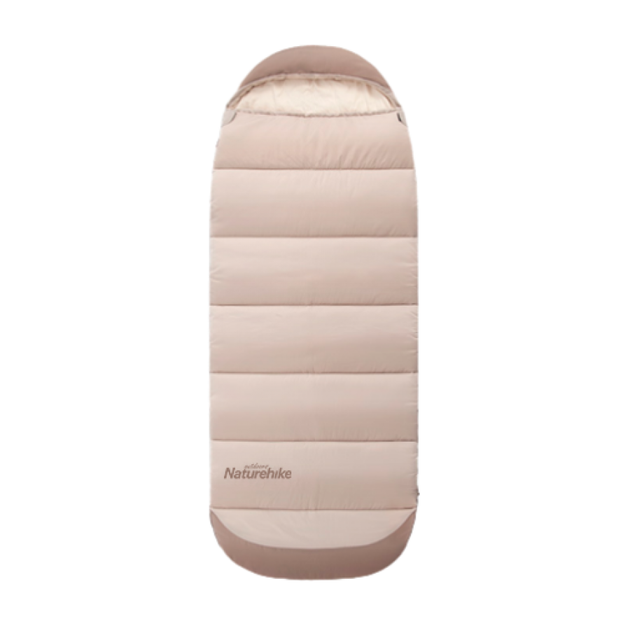 Мешок спальный Naturehike  NH21MSD11 коричневый,  молния слева, 6927595788295L